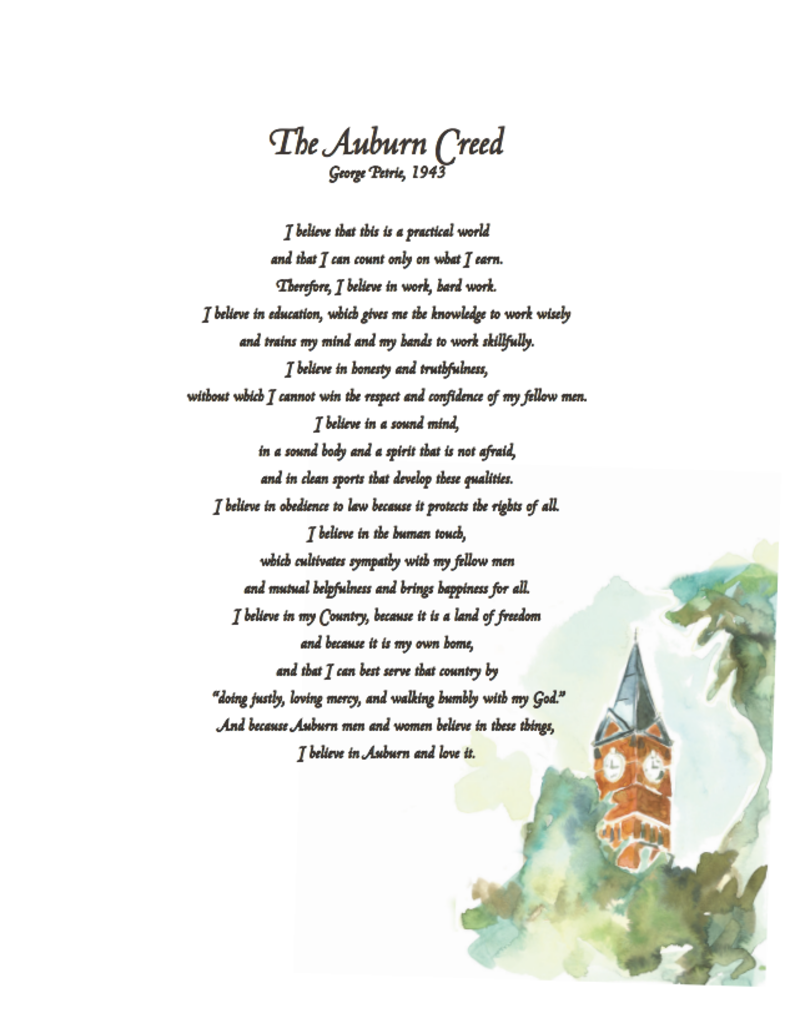 Art by LJD Auburn Creed Prints