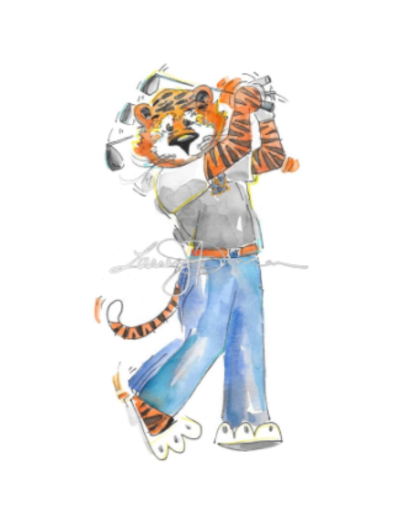 Art by LJD Golf Aubies