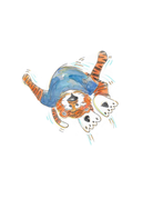 Art by LJD Flipping Aubie
