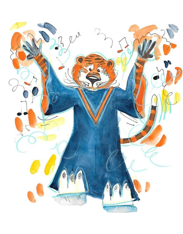 Art by LJD Gospel Choir Aubie