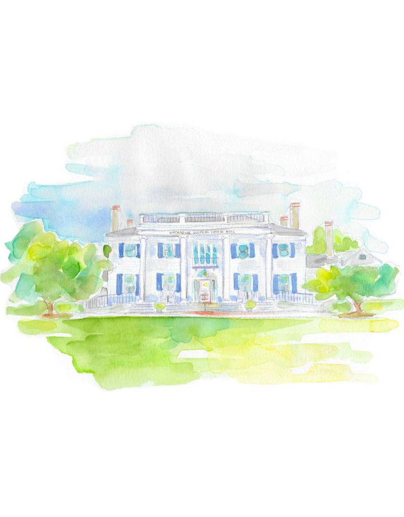 Art by LJD Auburn Campus Buildings