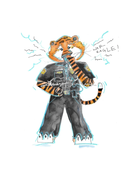 Art by LJD Policeman Aubie