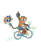 Art by LJD Bike Aubie