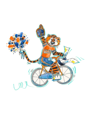Art by LJD Bike Aubie