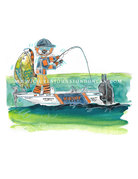 Art by LJD Fishing Aubies