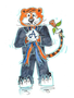 Art by LJD Homecoming Aubie