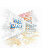 Art by LJD War Eagle Wall