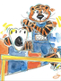 Art by LJD Track & Field Aubie
