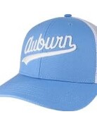 Legacy Script Auburn Lt Blue Mesh Hat
