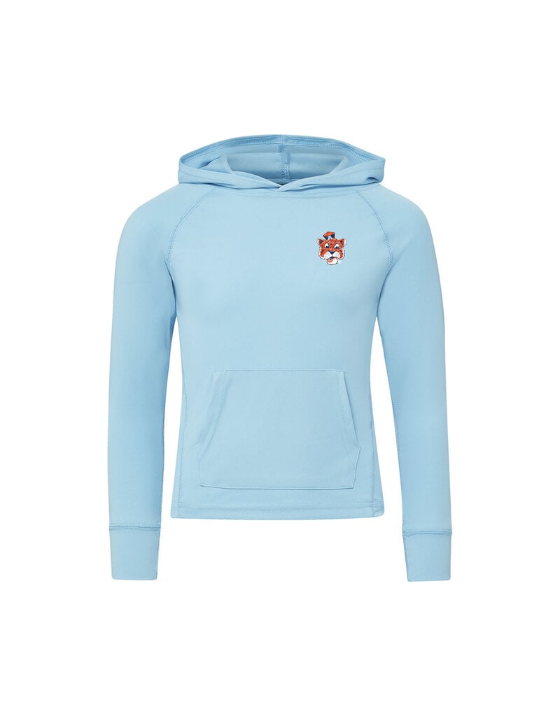 Youth Vintage Aubie Sunproof Hooded Long Sleeve