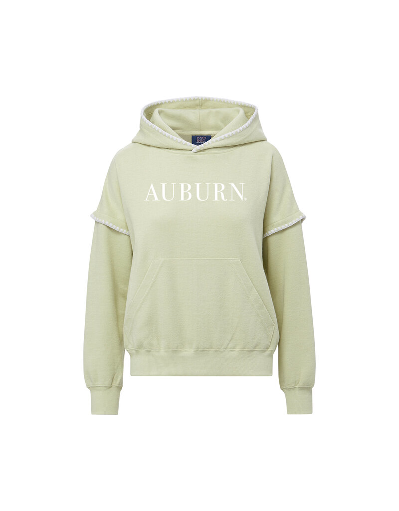 MV Sport Womens Auburn Ribbed Hoodie