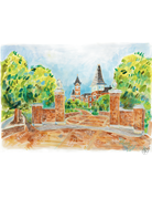 Art by LJD Samford Walkway