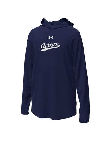 Under Armour Script Auburn Youth Tech Stretch Hoodie
