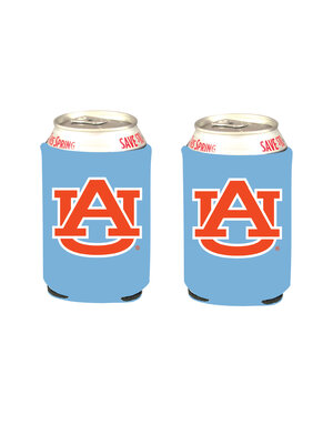Jardine Light Blue Koozie with Orange AU