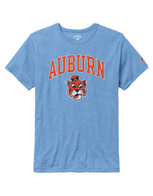 League Arch Auburn Vintage Aubie Triblend T-Shirt