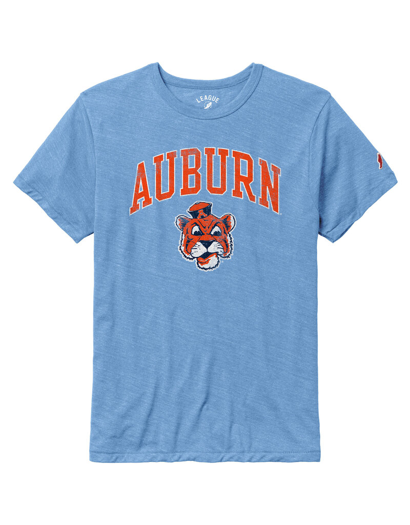 League Arch Auburn Vintage Aubie Triblend T-Shirt