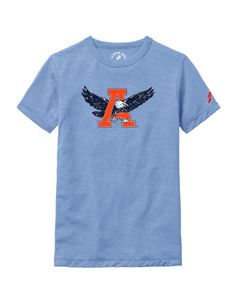 League Collegiate Wear Eagle Thru A Youth T-Shirt