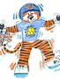 Art by LJD Softball Aubie