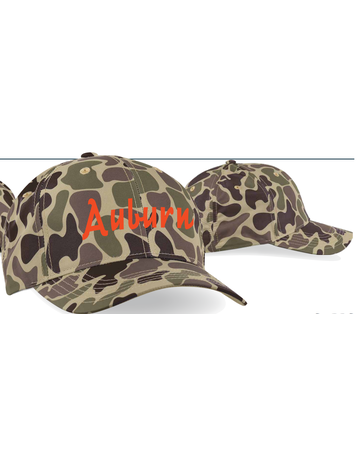 Ahead Auburn Duck Camo Hat