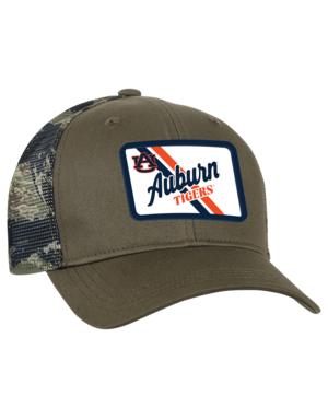 Ahead Auburn Tigers Stripe Camo Mesh Back Hat