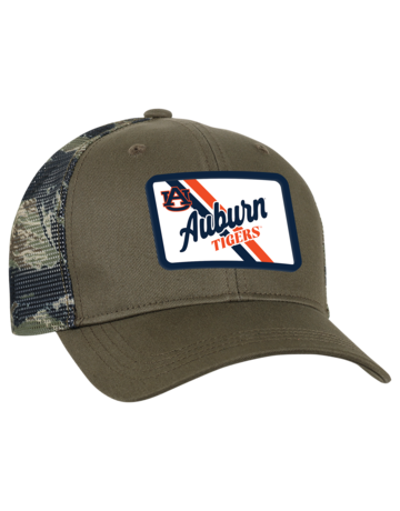 Ahead Auburn Tigers Stripe Camo Mesh Back Hat