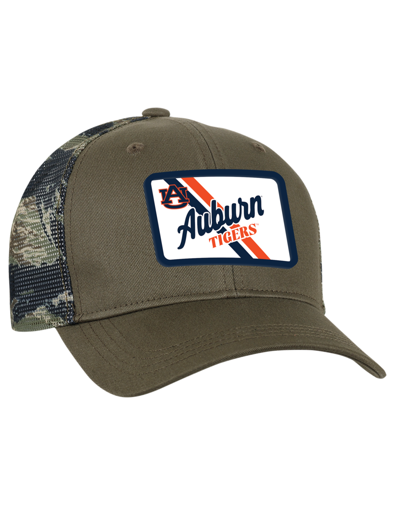 Ahead Auburn Tigers Stripe Camo Mesh Back Hat