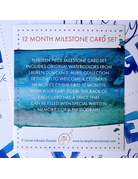 Art by LJD Baby Tiger Milestone Cards