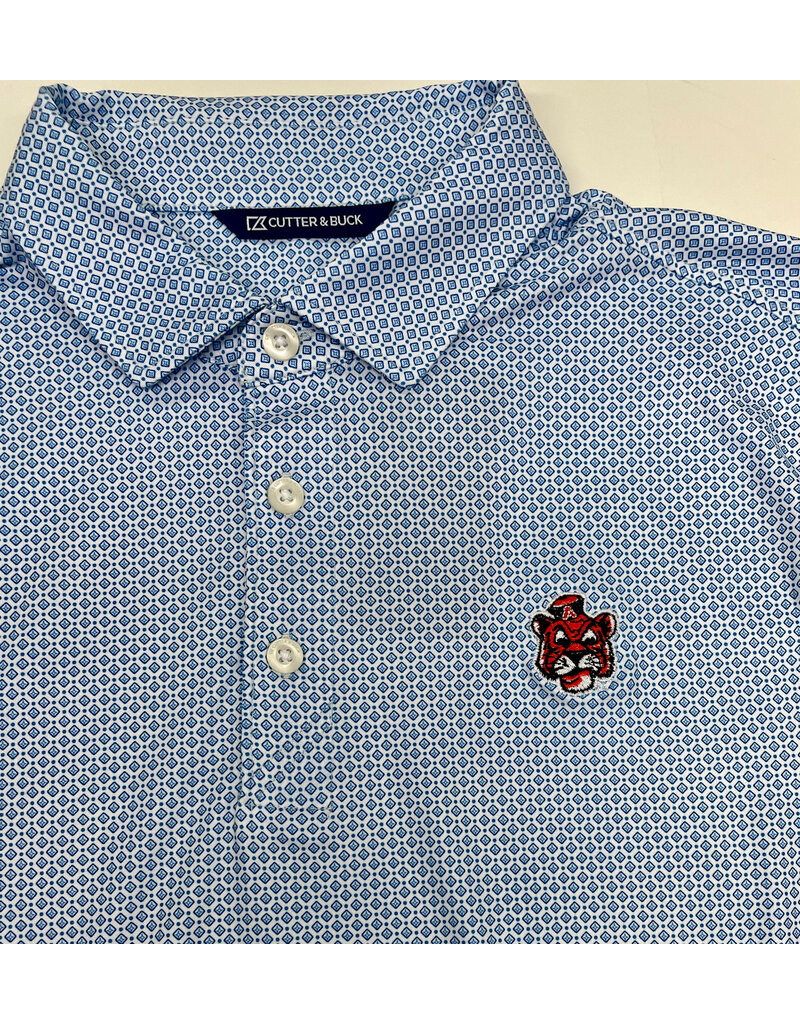 Cutter & Buck Vintage Aubie Square Diamond Polo