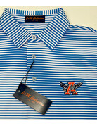 Divots Eagle Thru A Classic Clean Stripe Polo