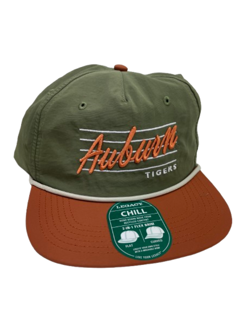 Legacy Auburn Tigers Two Tone Green Chill Hat