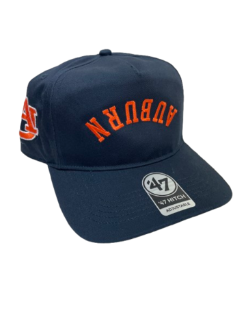 47 Brand Upside Down Auburn Navy Hat
