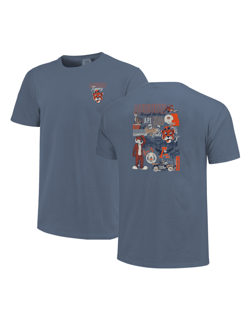 Image One Aubie Through the Years T-Shirt