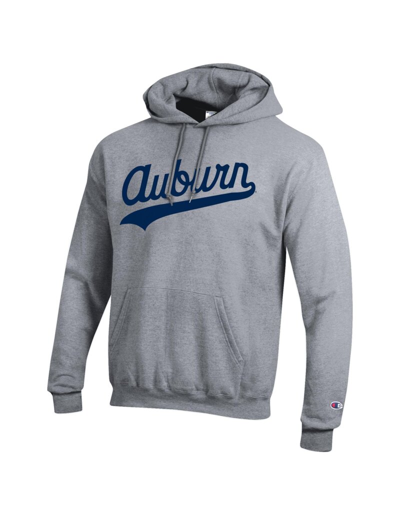 Champion Script Auburn Screenprint Fleece Hood