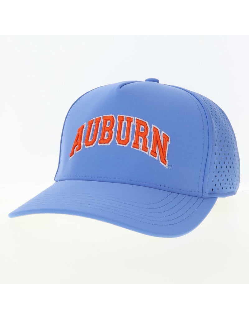 Legacy Arch Auburn Lt Blue Mesh Back Adj Hat