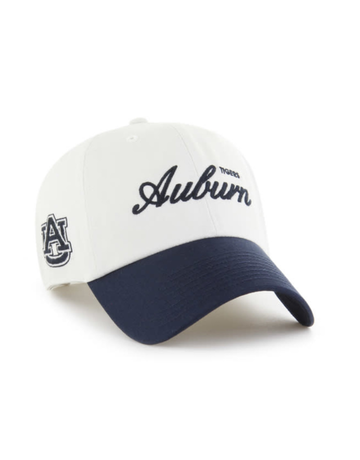 47 Brand Tigers Script Auburn Foundational Two-Tone Hat