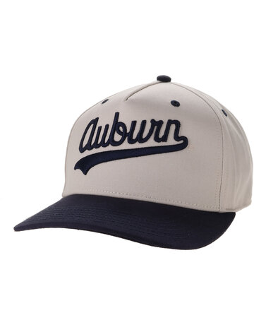 Legacy Script Auburn Two Tone Navy/Khaki Hat