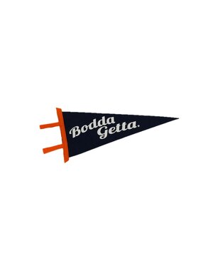 Collegiate-Pacific Bodda Getta Navy 6 x 15 Pennant