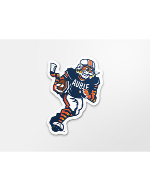 Image One Running Back Aubie Decal