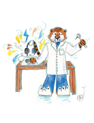 Art by LJD Audiologist Aubie