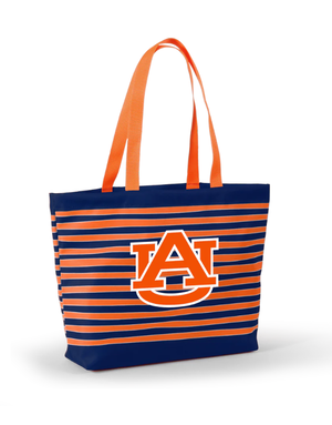 Desden AU Navy Striped Tote Bag