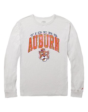 League Collegiate Wear Tigers Auburn Vintage Aubie Long Sleeve T-Shirt