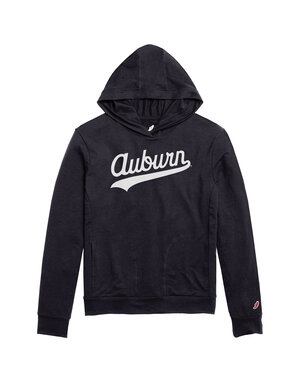 League Collegiate Wear Script Auburn Lightweight Tech Hood