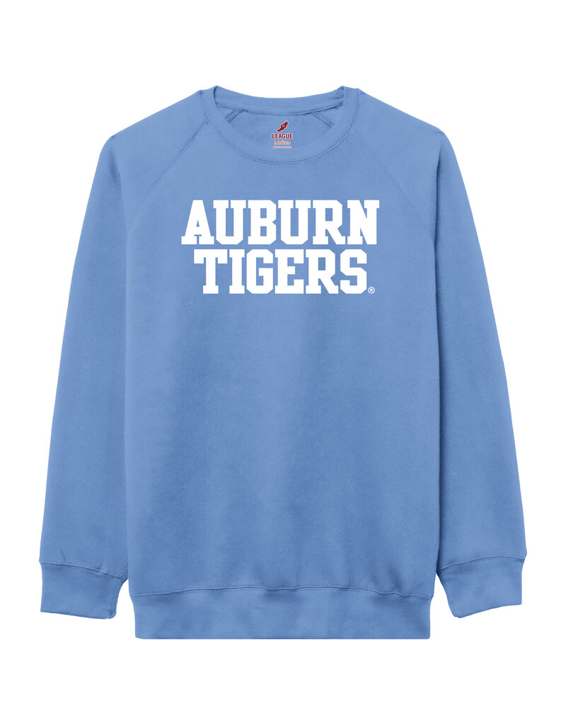 League Collegiate Wear Embroidered Auburn Tigers Crew