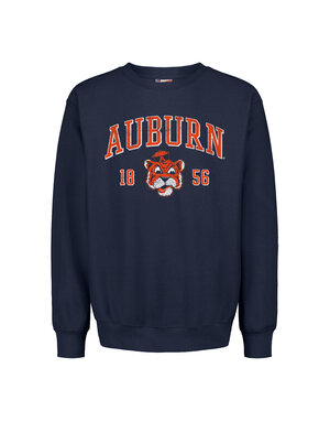 MV Sport Pro-Weave Arch Auburn 1856 Vintage Aubie Head Crew
