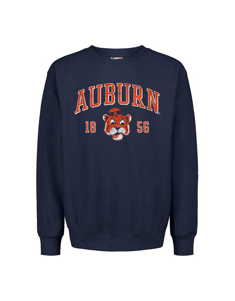 MV Sport Pro-Weave Arch Auburn 1856 Vintage Aubie Head Crew