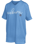 Pressbox Women's Script Auburn AU T-Shirt