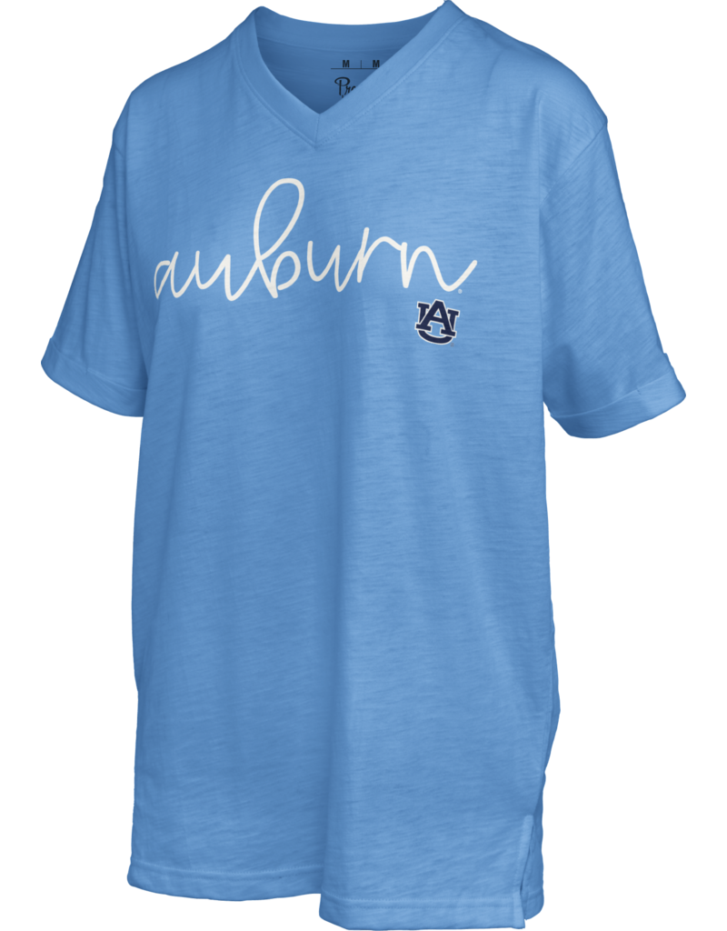 Pressbox Women's Script Auburn AU T-Shirt