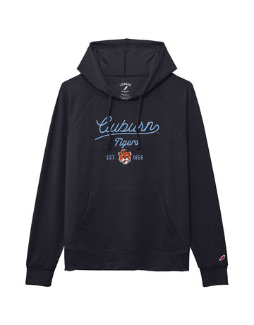 League Collegiate Wear Ladies Script Auburn 1856 Aubie Lightweight Hood