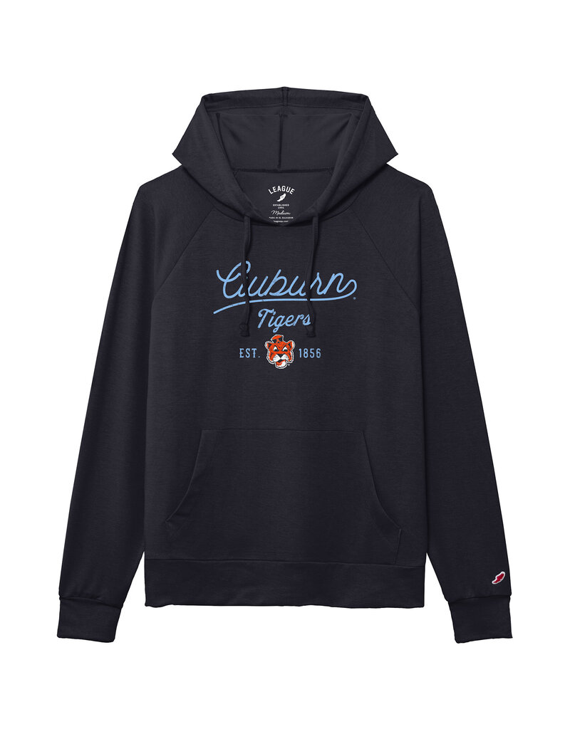 League Collegiate Wear Ladies Script Auburn 1856 Aubie Lightweight Hood
