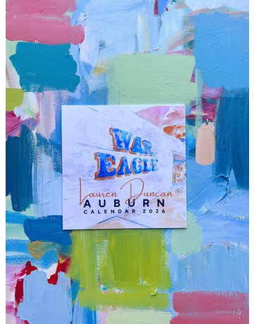 Art by LJD Auburn 2026 Calendar